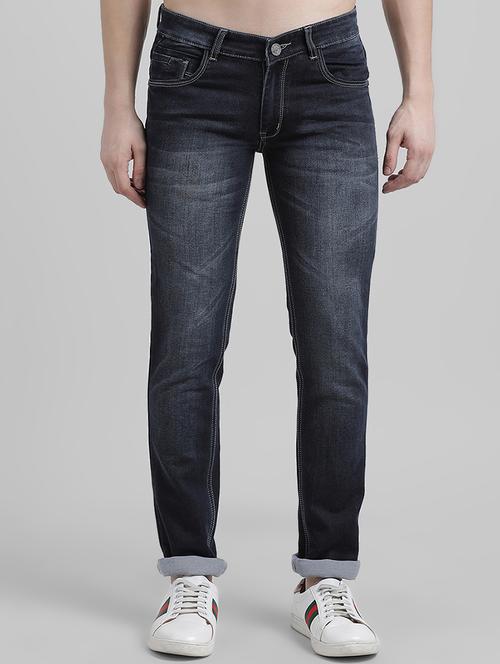 blue heavy washed jeans - 16309441 - Very Small Image - 1