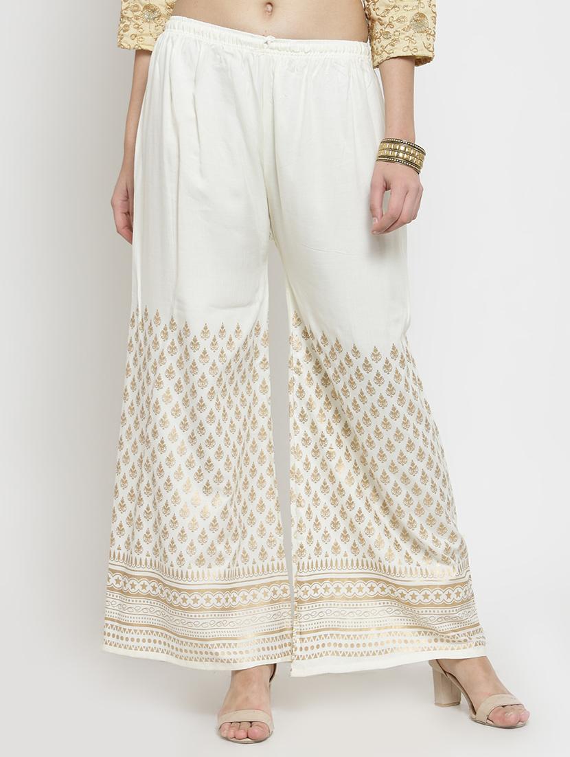Block print straight palazzo - 16309488 - Zoom Image - 1
