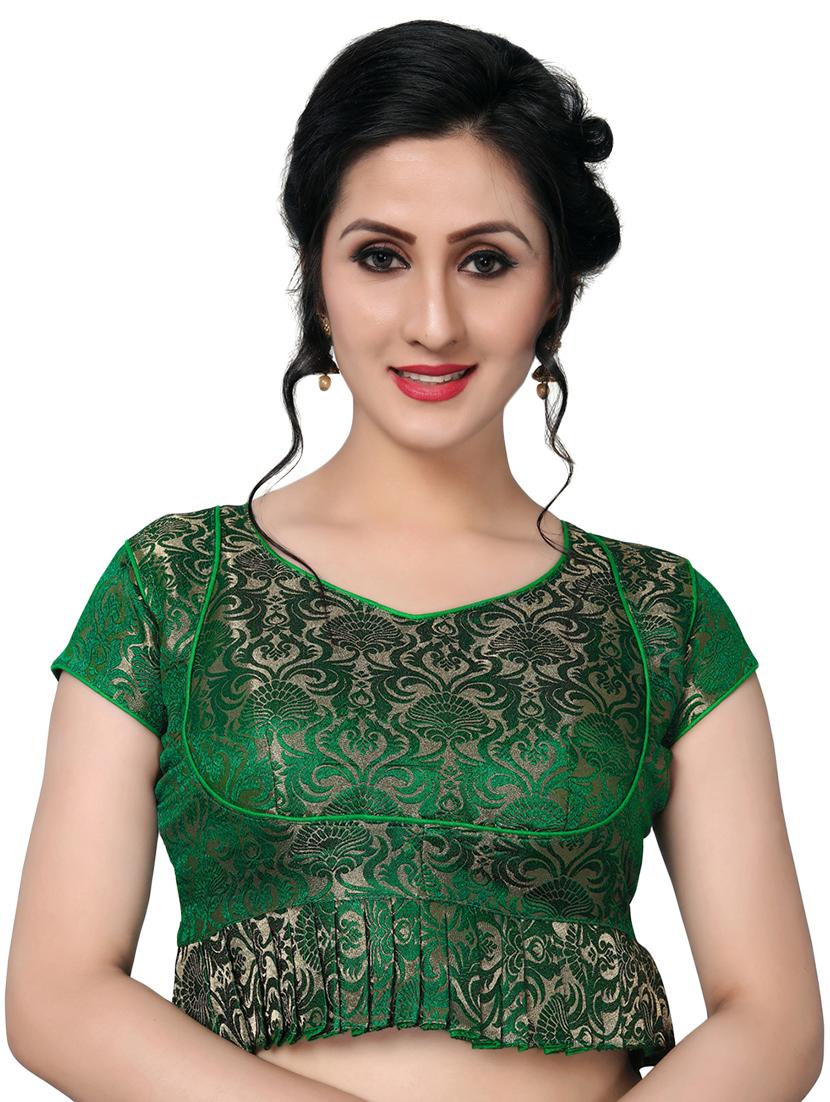 self-design solid blouse - 16309644 - Zoom Image - 1