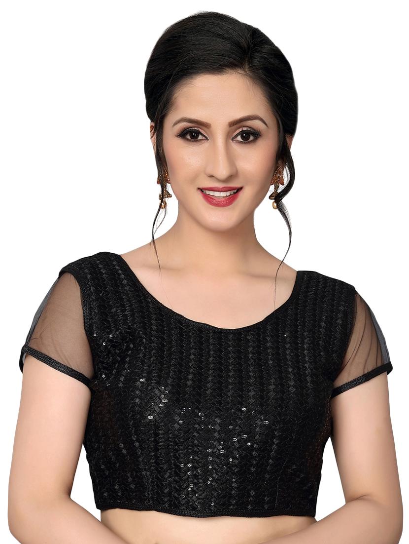 sequined solid blouse - 16309659 - Zoom Image - 1