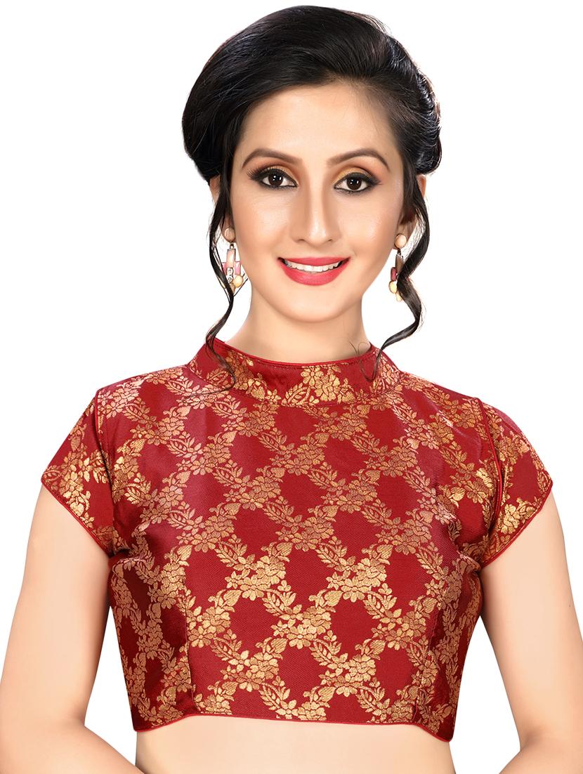 self-design blouse with drawstring - 16309702 - Zoom Image - 1