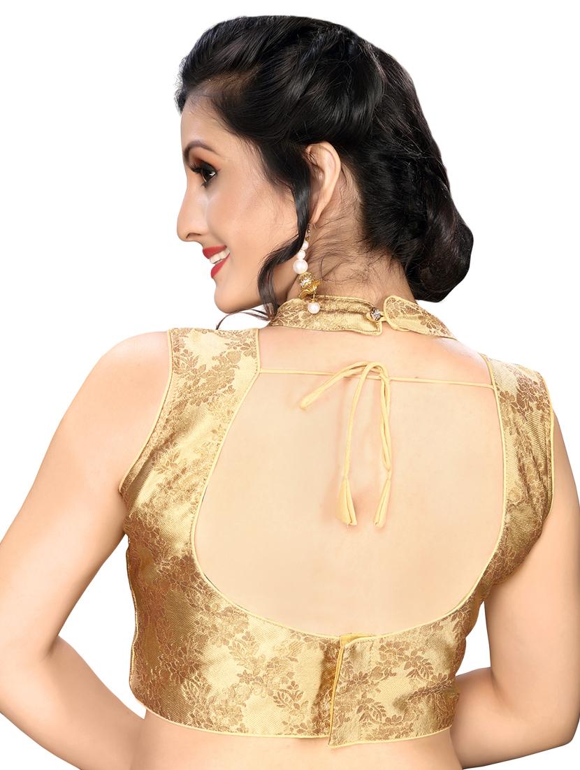 self-design blouse with drawstring - 16309705 - Zoom Image - 2