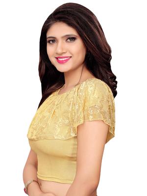 cape solid blouse - 16310164 - Standard Image - 2