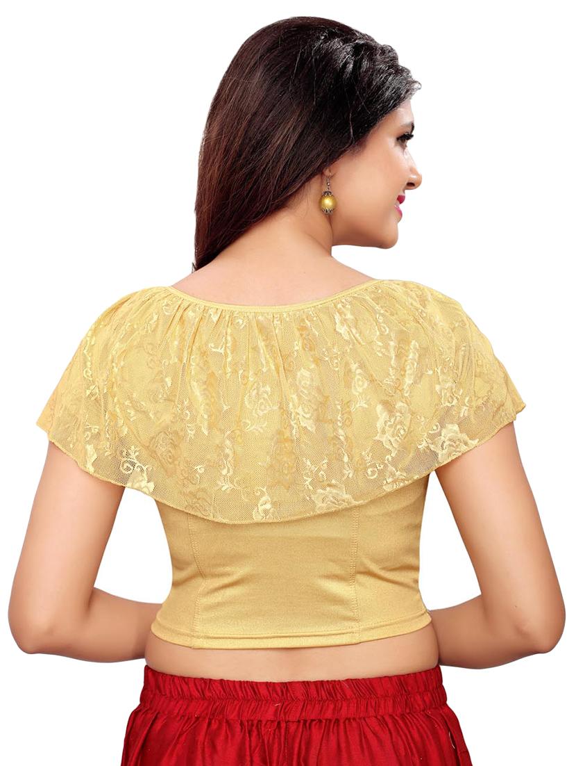 cape solid blouse - 16310164 - Zoom Image - 3