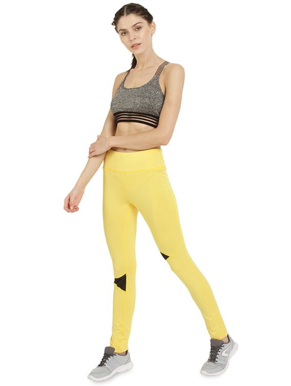 mesh insert high rise yoga pant - 16310328 - Zoom Image - 4