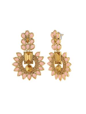 gold brass other earring - 16310579 - Standard Image - 2