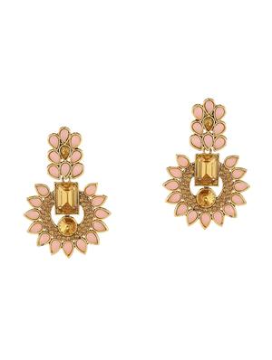 gold brass other earring - 16310579 - Standard Image - 3