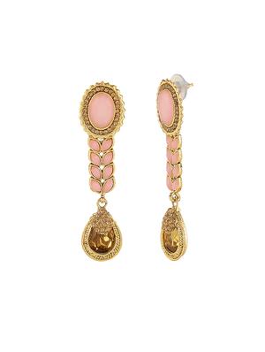 gold brass other earring - 16310580 - Standard Image - 2