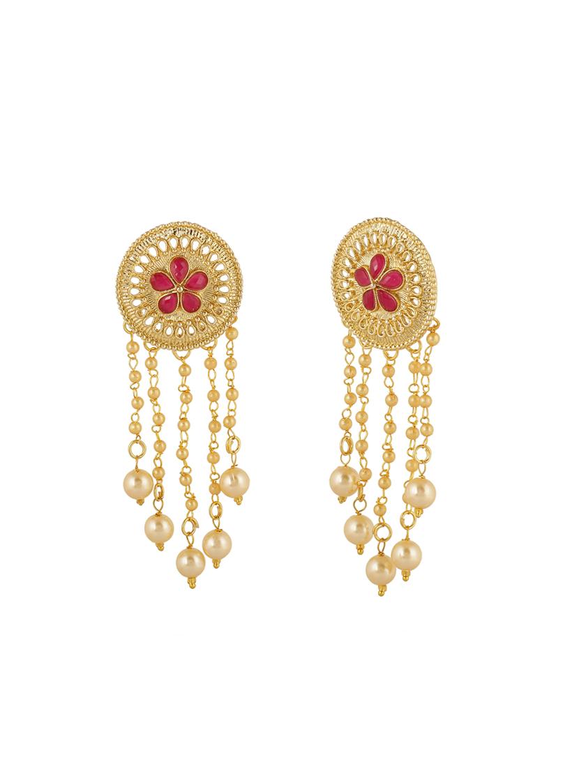 red brass other earring - 16310607 - Zoom Image - 2