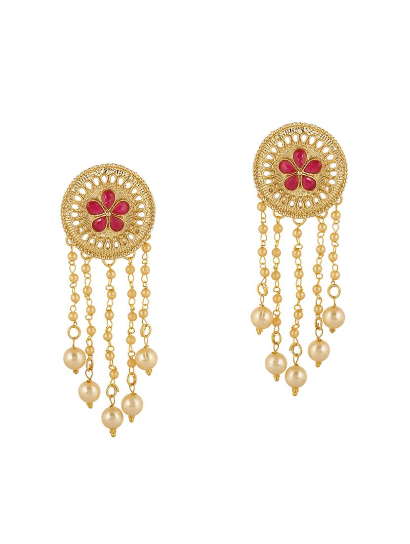 red brass other earring - 16310607 - Zoom Image - 3
