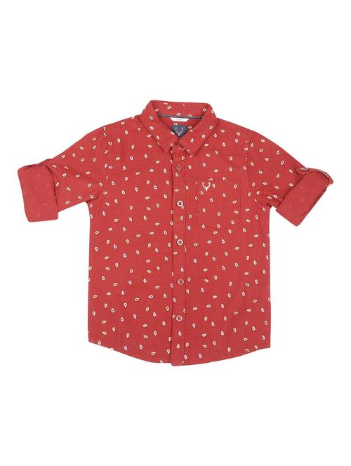 pocket patched roll up sleeve shirt - 16310993 - Standard Image - 1