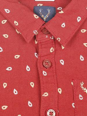 pocket patched roll up sleeve shirt - 16310993 - Standard Image - 3