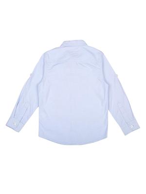 pocket patched roll up sleeve shirt - 16311039 - Standard Image - 2