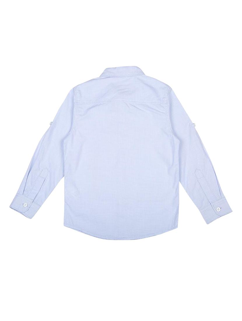 pocket patched roll up sleeve shirt - 16311039 - Zoom Image - 2