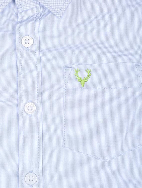 pocket patched roll up sleeve shirt - 16311039 - Zoom Image - 3