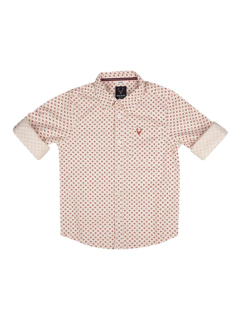 roll up sleeved quirky shirt - 16311042 - Zoom Image - 1
