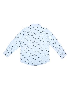 roll u sleeved graphic shirt - 16311055 - Standard Image - 2