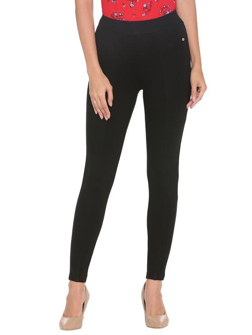 high waist solid jeggings - 16312144 - Standard Image - 1