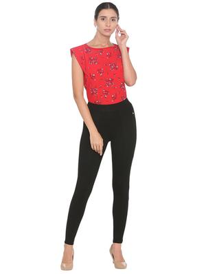 high waist solid jeggings - 16312144 - Standard Image - 3