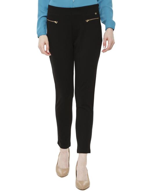 high waist solid jeggings - 16312160 - Standard Image - 1