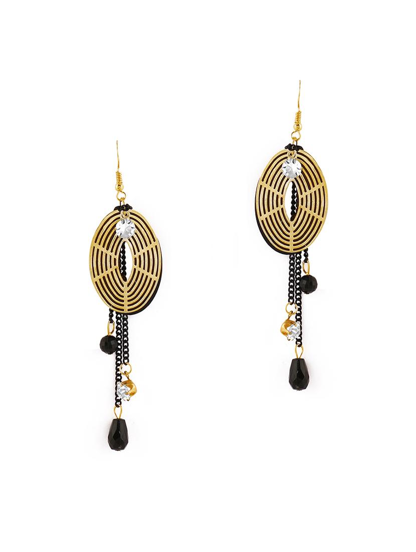multi colored metal drop earring - 16312424 - Zoom Image - 1