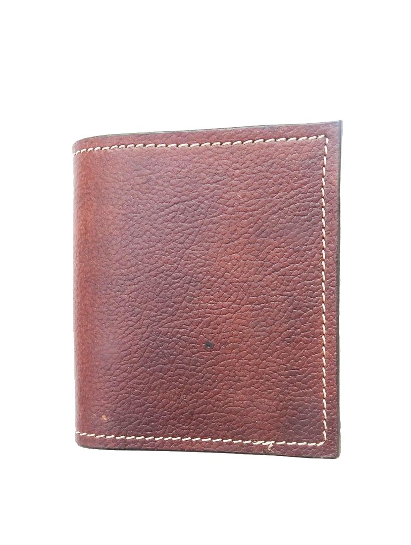 dark brown leather card holder - 16312439 - Zoom Image - 1