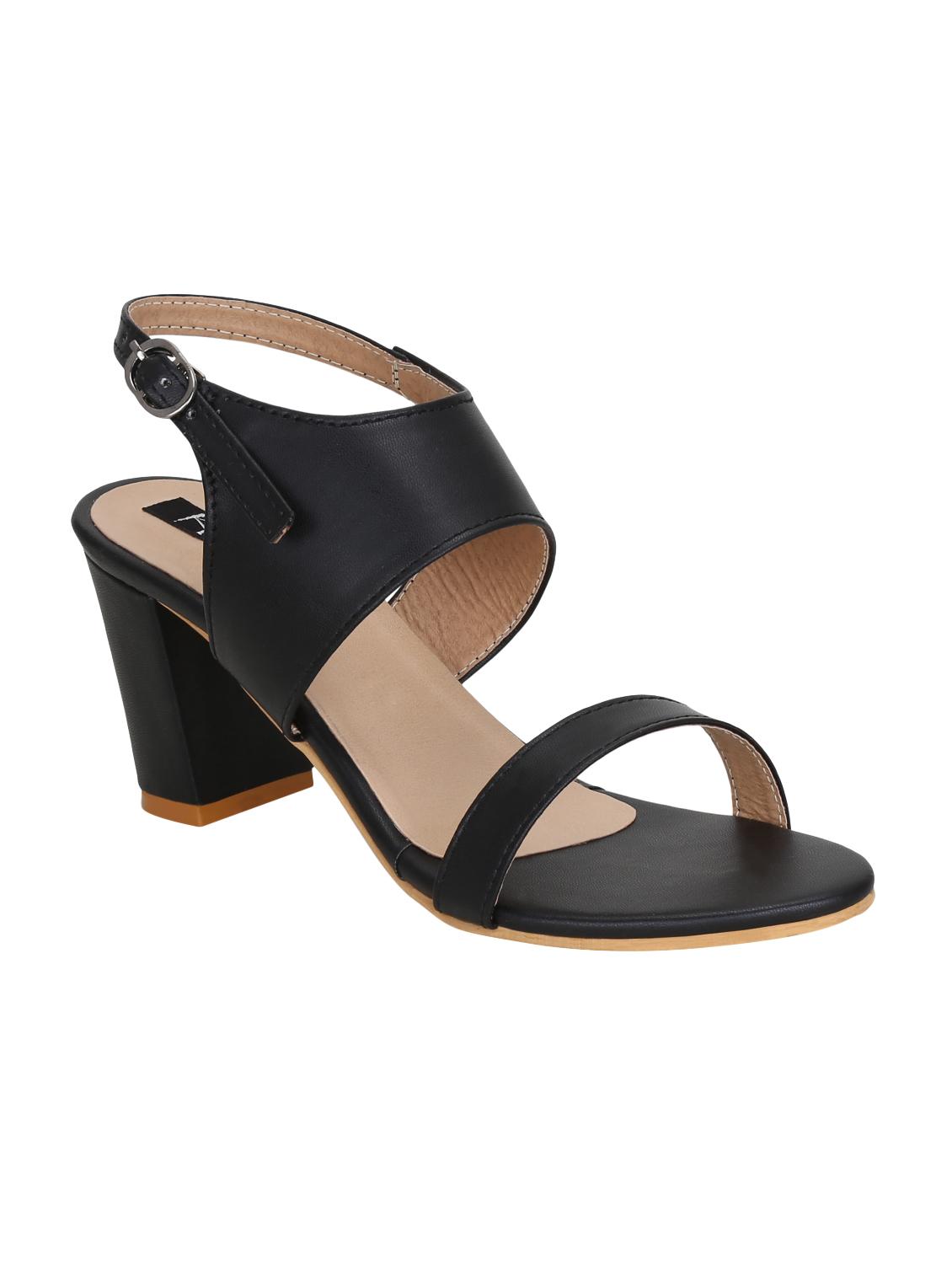 black back strap sandals - 16312619 - Zoom Image - 1