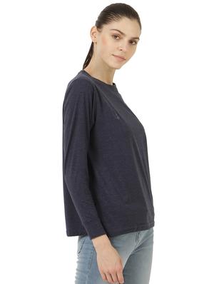 crew neck solid top - 16312807 - Standard Image - 2