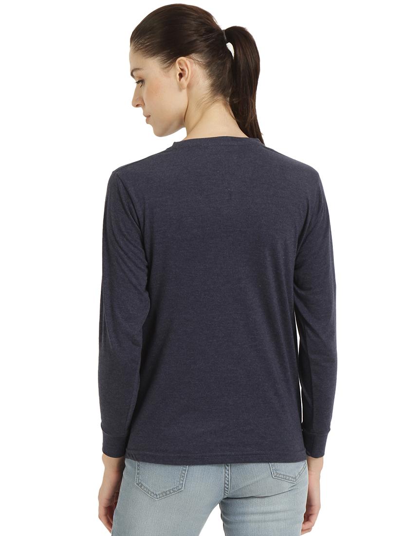 crew neck solid top - 16312807 - Zoom Image - 3