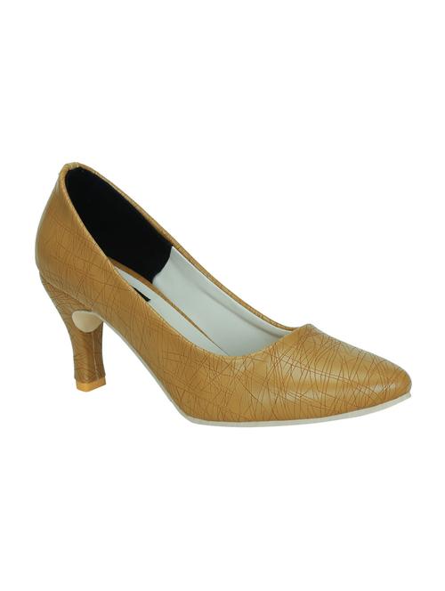 brown slip on pumps - 16314195 - Standard Image - 1