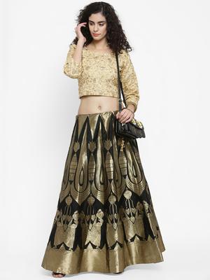 foil printed flared skirt - 16315214 - Standard Image - 4