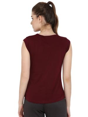crew neck cap sleeved solid tee - 16316338 - Standard Image - 3