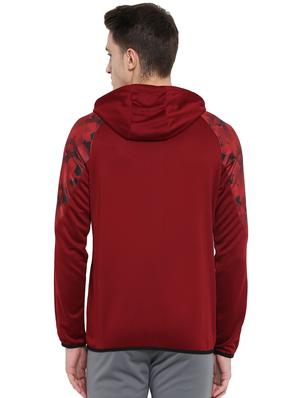 red printed raglan sweatshirt - 16316406 - Standard Image - 3