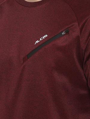 red solid sweatshirt - 16316415 - Standard Image - 4
