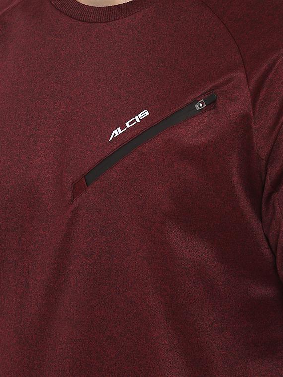 red solid sweatshirt - 16316415 - Zoom Image - 4