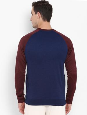navy blue raglan sweatshirt - 16316416 - Standard Image - 3