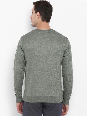grey typographic chest printed sweatshirt - 16316419 - Standard Image - 3
