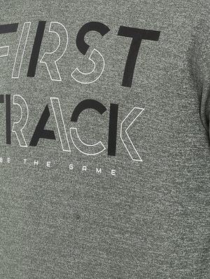 grey typographic chest printed sweatshirt - 16316419 - Standard Image - 5