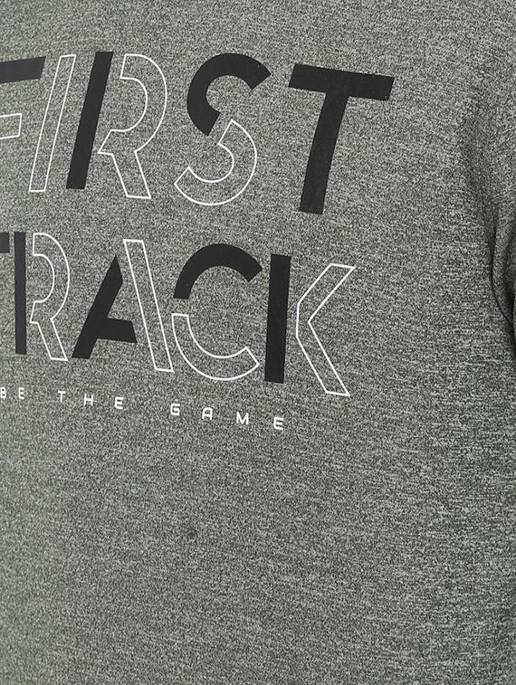 grey typographic chest printed sweatshirt - 16316419 - Zoom Image - 5