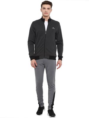 black solid sweatshirt - 16316595 - Standard Image - 4