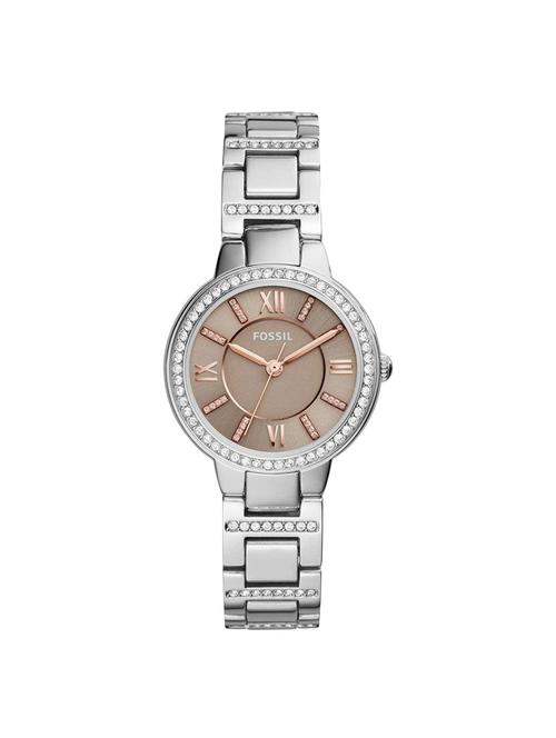 fossil womens metallic analogue watch es4147i - 16317990 - Very Small Image - 1