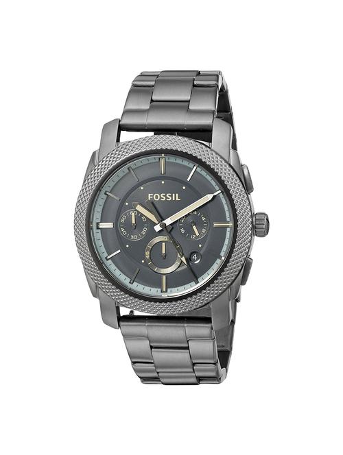 fossil machine chronograph grey dial mens watch - fs5172 - 16318410 - Very Small Image - 1