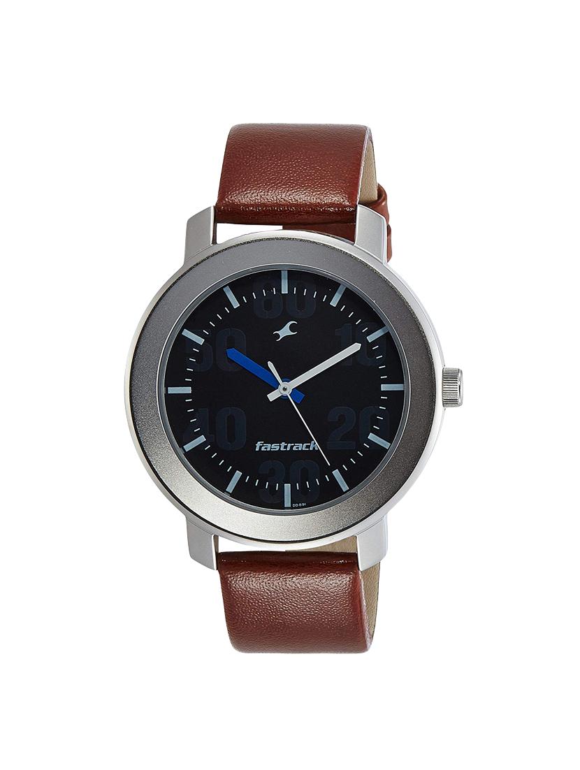 Fastrack Analog Black Dial Men's Watch - 3121SL01 - 16319176 - Zoom Image - 1