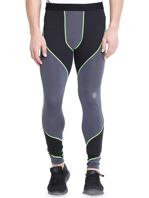 grey polyester ankle length track pant - 16319241 - Standard Image - 1