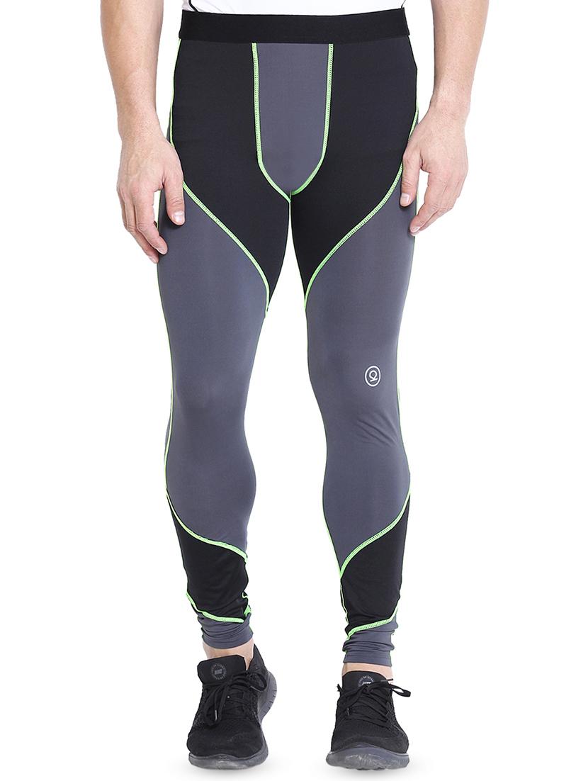 grey polyester ankle length track pant - 16319241 - Zoom Image - 1