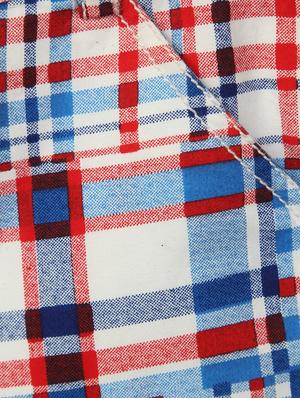 pocket patch checkered shorts - 16319647 - Standard Image - 3