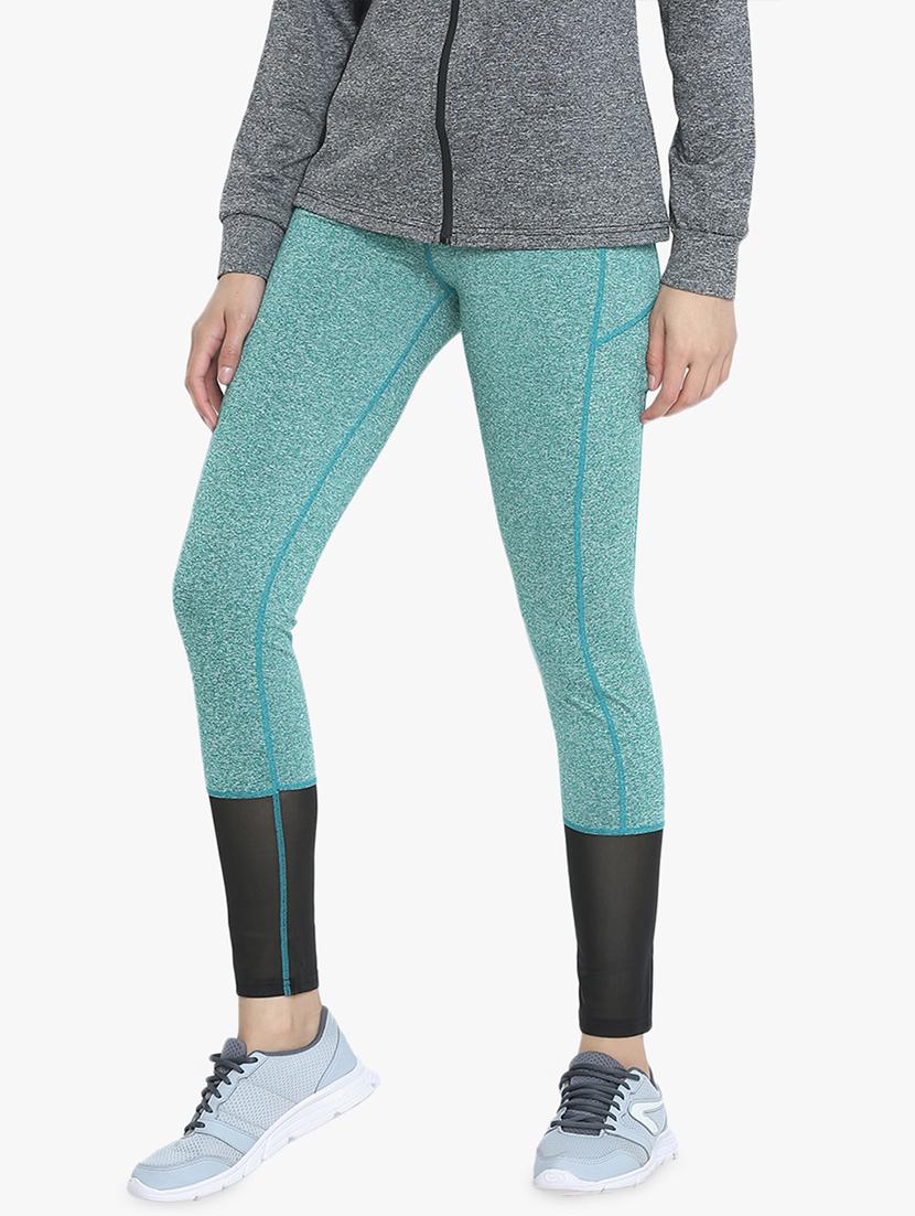 color block stitch detail legging - 16320469 - Zoom Image - 1
