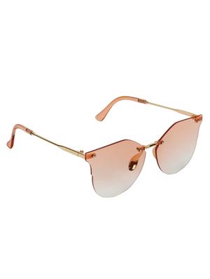zyaden golden oversized unisex sunglasses - 16321176 - Standard Image - 2