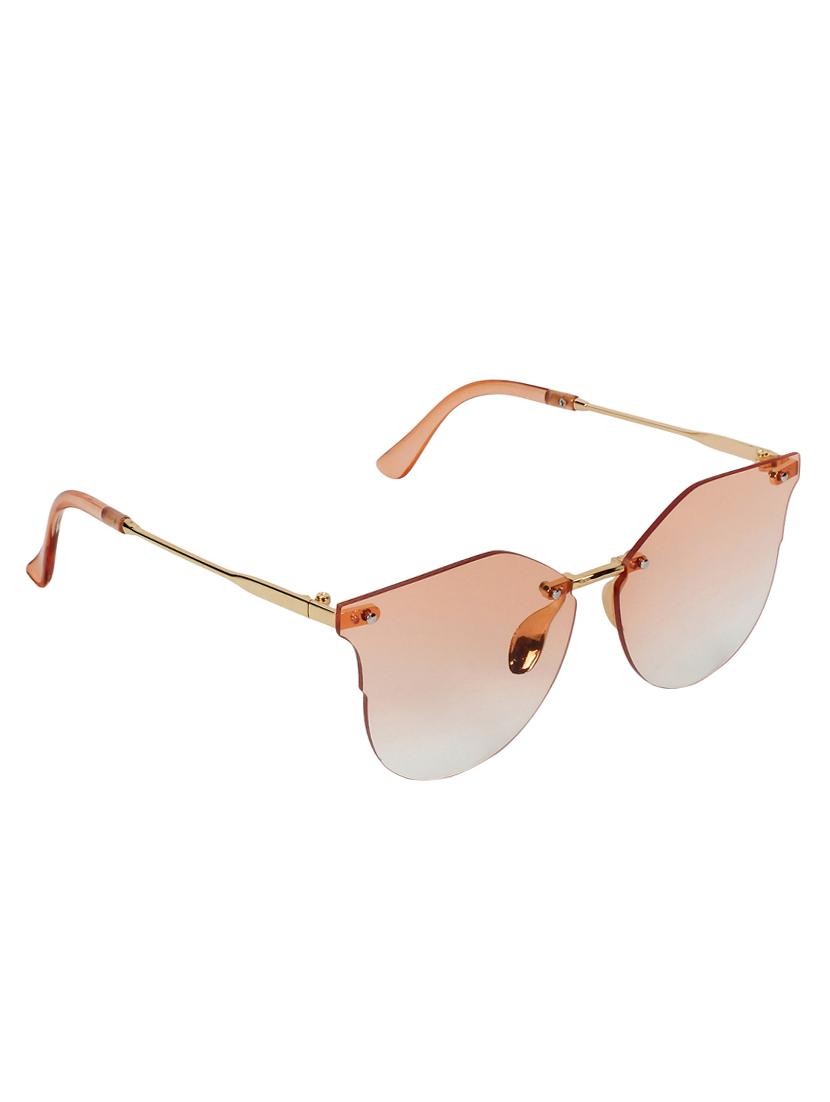 zyaden golden oversized unisex sunglasses - 16321176 - Zoom Image - 2