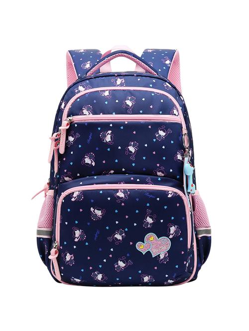 blue polyester regular backpack - 16321691 - Standard Image - 1